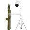 fully portable 50 foot telescopic sports mast for camera