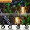 Fairy Commercial Led String Garden Outdoor Light With Black Wire