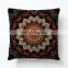 Africa Patterns Printed Linen  Sofa Throw Pillow cover