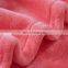 TEX-CEL OEM 100% polyester warm touch pink flannel fleece blanket