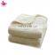 China Supplier Large Size 100% Polyester, Shu Velvet 2 in 1 Weighted Grey Elegant Cable Knit Fluffy Throw Blanket