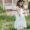Girls' Dress 2020 Summer Cotton Ruffles Hollow Children Clothes Dress