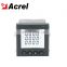 Acrel AMC72L-AI3 electricity meters dual display voltage current meter voltmeter 50a with low price