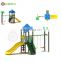 Patio plastic Climbing Frame push Swing Set playground with Accessories