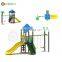 Patio plastic Climbing Frame push Swing Set playground with Accessories