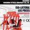 Dezhou popular machine commercial fitness equipment strength machine YW-1651 iso-lateral leg press