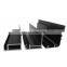Shengxin black  powder coated aluminium extrusion  profiles for windows and doors aluminium profiles for furniture