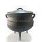 Чугунный трехножный кастрюлья Potjie Pot из Южной Африки     Оптовые наборы посуды для готовки     Оптовая чугунная посуда для готовки
