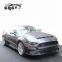 Body kit for Ford Mustang in GT3 style wide flare fenders carbon fiber front lip front spoiler rear diffuser and side skirts