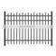 hot sale Xinhai #5 H 5 ft * W 6 ft Galvanized and power coated steel ornamental fence panel