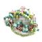 High quality handmade multilayer beaded turquoise bracelets for women wholesale vogue pearl jewelry