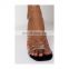 Women new fashion high quality and good material full lace up design high heel sandals shoes