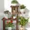 K&B cheap home decor modern 2021 new design solid wood flower rack pots for garden