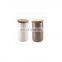 marble candle jar with metal lid