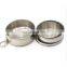 New Stainless Steel Portable Folding Telescopic Collapsible Outdoor Travel Cup Mug Key chain Hiking