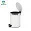 Hotel stainless steel 3L 5L pedal bin soft closing trash can for home and kitchen