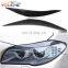 F10 Eyelid Carbon Fiber  Front Headlight Eyebrow for BMW 5 series F10 F11 Pre-facelift 2010-2013