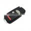 Replacement 3 Button Flip Remote Control Car Key Case Shell Cover Housing Modified For Honda Accord Civic CR - V Element Pilot