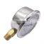 High quality factory direct supply 2 inch 50 mm SS 304 case oil filled connected with test hose pressure gauge