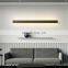 Customizable LED Long Strip Modern Household LED Black Waterproof Aisle Garden Porch Sconce Outdoor Wall Light