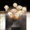 Southeast Asia style Indoor use Hanging Bamboo Rattan decor lamps paper rope rattan bamboo pendent lamp