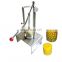 Manual Pineapple corling machine /pineapple peeling machine/pineapple peeler on sale