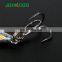 JOHNCOO Hard Plastic 2 Segmented Section Multi Jointed Floating VIB Vibration Baits Fishing Lures