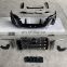 MAICTOP front bumper face kit for land cruiser fj200 lc200 white black hot sale 2016-2021 body kits
