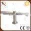 Famous style hot sell metal material silver/nickel curtain rods/curtain poles