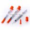 Greetmed Most popular single-use 5 ml colored insulin syringe needle size