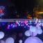 20cm LED Swimming Pool Ball Rechargeable Light Up Floating Pool Oval Orbs led ball LED solar ball light Holiday Lighting
