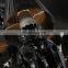 Modern Custom Hotel Stairs Wedding Decor Black Crystal Large Pendant Lights High Ceiling Luxury Chandeliers