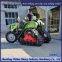 Tractor modification with half chain rail anti slip and anti sinking