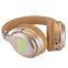 Manufacturer's New headset foldable Bluetooth headset wireless game luminous game headset with plug card 5.0 stereo RGB