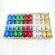 For USA Marketing 10m Solid Curling Ribbon Egg, Metallic Ribbon Roll, PP Gift Packaging Bow Spools