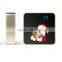 High Quality Mirror Panel USB Battery Power Bank With 6600mAh Polymer