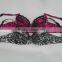 Plus Size Bra/skirted Thong Set