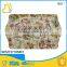 cheap flower print 18.5" serving melamine tray