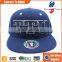 your own style university snapback hats with puff embroidery