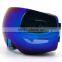 BJ-MG-018A Top Quality Transparent Three Layer Foam Snowboard Goggles