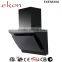 With Energy Labels CE GS Approved 60cm Black Glass European Style Kitchen Hood