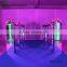 1 m height square silver mirror pillar party and wedding decoration supplies in guangzhou(MWS-018)