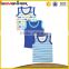 Selling assorted color breathable summer design 100% cotton baby top