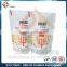 Resealable Stand Up Plastic Bag Snack Food Packaging With Customized Print