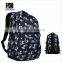 Bright color sport backpack/printing durable backpack for sports/waterproof fashion sport bag