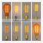 3w,e27 globe glass edison led bulb light