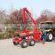 extension boom log crane