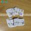 Plastic Retangle Numbered Printed Custom Hotel Room Key Tags