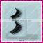 Top quality synthetic fiber lashes; clear band false eyelashes