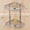 Sanitary corner brass wall hanging basket for bathroom 12717